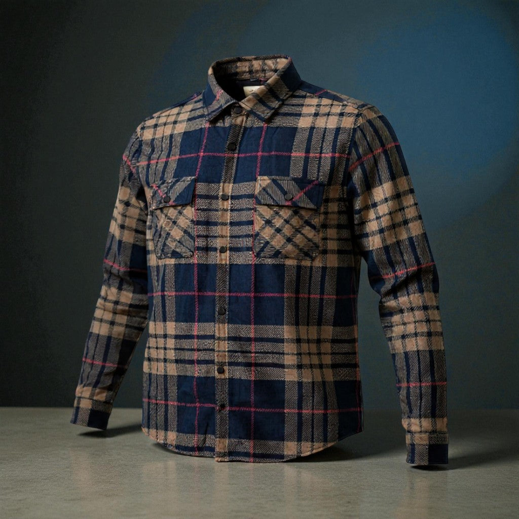 Rugged Comfort Flannel Shirt
